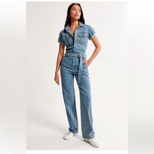 Abercrombie Denim Jumpsuit